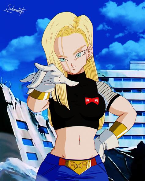 naked android 18|Character : android 18